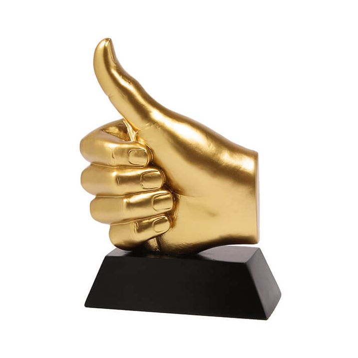 Gouden duim trofee