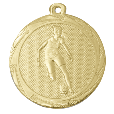Medaille Hilversum vrouwenvoetbal