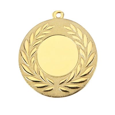 Personaliseerbare medaille met lauwerkrans Ø 50 mm
