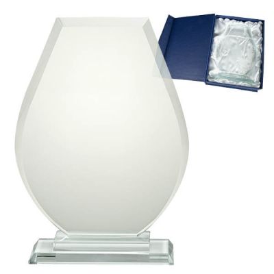 Glasstandaard met ronde vorm, incl. gratis etui - voor kampioenen