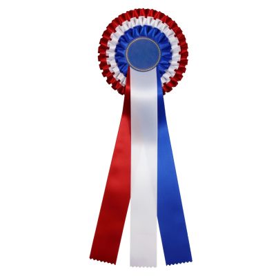 Rozet rood-wit-blauw