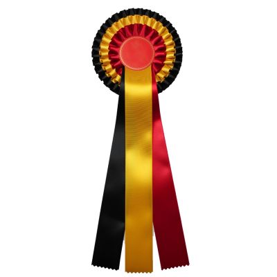 Rozet België zwart-geel-rood 