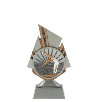 Beeld turnen dames - met gravering