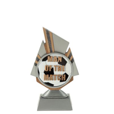 Beeld man of the match - voor kampioenen