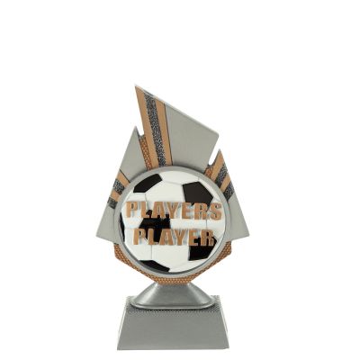 Beeld players player - met gravering