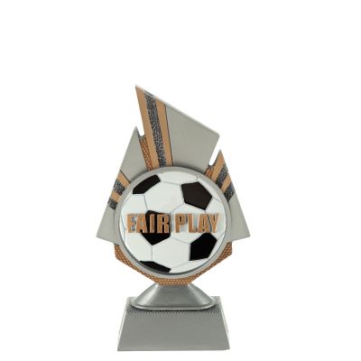 Beeld fair play - met gravering