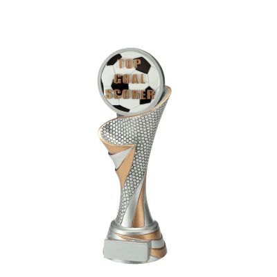 Beeld top goal scorer - voor prijsuitreiking