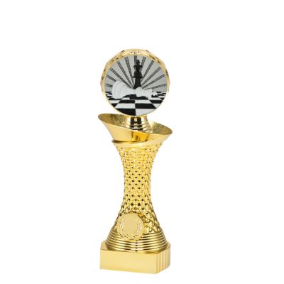 Beeld Saar schaken - met eigen tekst