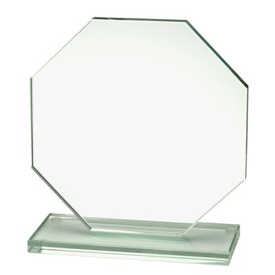 Award Glas Hexagon