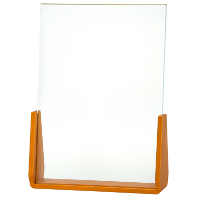 Award Glas met metalen standaard