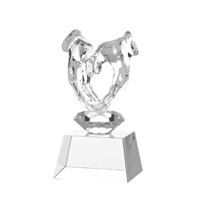 Glasprijs Amore – hartvormige award