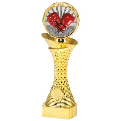 Beeld Saar boksen - met eigen tekst