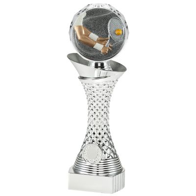 Beeld tennis - met gravering