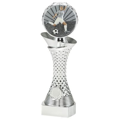 Beeld voetballer - voor prijsuitreiking