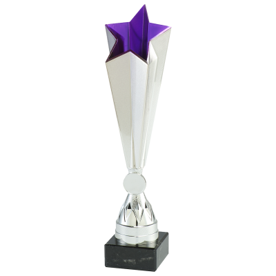 Trofee Alexander – zilver met paarse ster (vanaf 27,5 cm)
